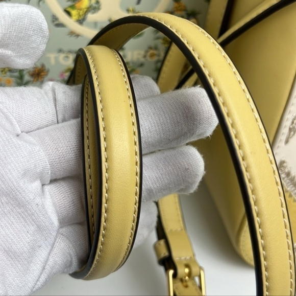 NWT~ Tory Burch Thea Patchwork Bucket Bag Small - Picture 9 of 12